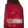 Feu arrière gauche pour VOLKSWAGEN TRANSPORTER T5, 2009-2015, (hayon), rouge/blanc, Neuf