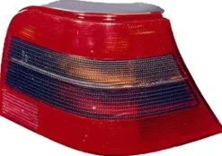 Feu arrière gauche pour VOLKSWAGEN GOLF IV, 1998-2003, rouge/fumé, Neuf