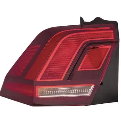 Feu arrière gauche rouge pour VOLKSWAGEN TIGUAN II phase 1, 2016-2020, extérieur, à LED, neuf