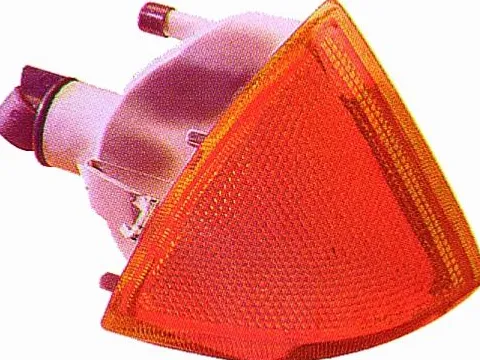 Feu avant droit pour CITROËN AX 1986-1991, orange, avec porte lampe, Neuf