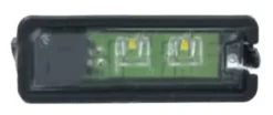 Feu éclaireur plaque arrière pour VOLKSWAGEN POLO V ph.1, 2009-2014 à Led, éclairage immatriculation