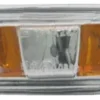 Feu clignotant aile avant droit pour OPEL ASTRA H GTC 2004-2011, Transparent Incolore, Bordure gris