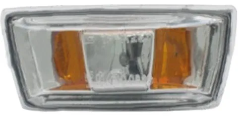 Feu clignotant aile avant droit pour OPEL ASTRA H 2007-2009, Transparent Incolore, Bordure noire