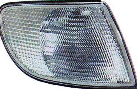 Feu clignotant aile droit pour AUDI A6 I 1994-1997, pare chocs avant, incolore, Neuf
