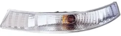 Feu clignotant avant gauche pour RENAULT TRAFIC II phase 1, 2001-2006, blanc, Neuf