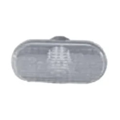 Feu clignotant répétiteur d'aile pour RENAULT MEGANE I phase 2, 1999-2002, côté droit ou gauche, incolore, Neuf