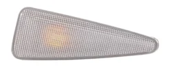 Feu clignotant répétiteur droit pour DACIA SANDERO I, 2008-2012, blanc, aile avant, Neuf