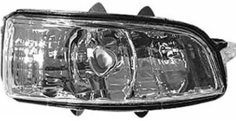 Feu clignotant répétiteur gauche pour VOLVO V70 III phase 1, 2007-2012, rétroviseur extérieur, blanc, Neuf