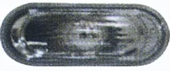 Feu clignotant répétiteur pour VOLKSWAGEN GOLF IV, 1998-2003, blanc, droit ou gauche, aile avant