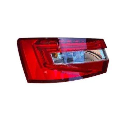 Feu d'aile arrière gauche pour SKODA SUPERB III phase 1 2015-2019, avec porte-lampe, LED, montage Varroc, Neuf