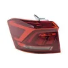 Feu d'aile arrière gauche pour VOLKSWAGEN T-ROC 2017-2022, avec porte-lampe, rouge, montage A.L., Neuf