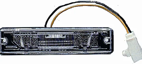 Feu de plaque d'immatriculation pour PEUGEOT BOXER I ph. 1 1999-2002, Neuf