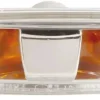 Feu répétiteur clignotant gauche pour OPEL CORSA D phase 2, 2011-2014, contour gris, aile avant