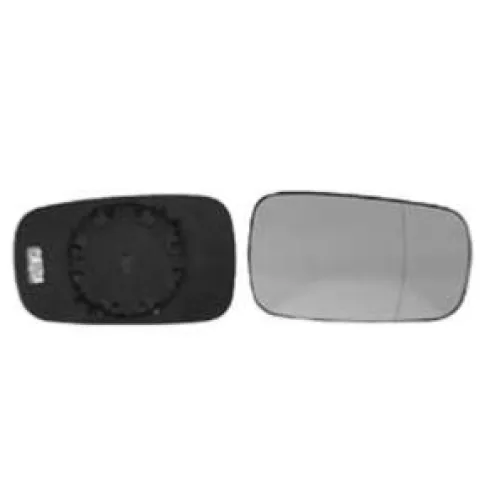 Glace / Miroir rétroviseur extérieur droit pour RENAULT LAGUNA II Phase 2, 2005-2007, dégivrant, Neuf