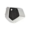 Grille avant droite pour AUDI A3 IV depuis 2020, noire, avec cadre argenté, Neuve