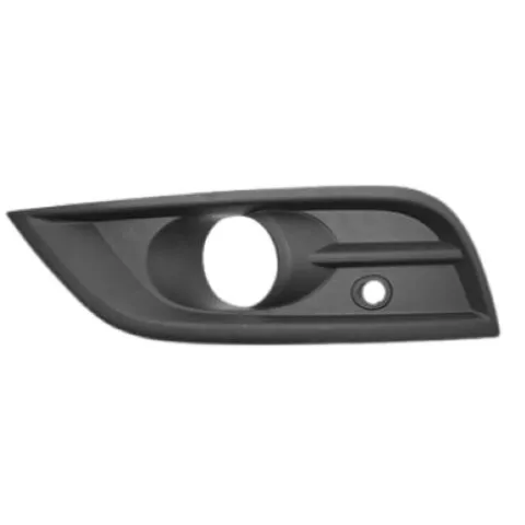 Grille avant gauche pour RENAULT KOLEOS II depuis 2017, noire, avec trou feu antibrouillard, avec radar, Neuve