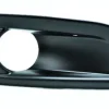 Grille calandre droite pour CITROËN C4 II ph.1 2010-2014 noire, trou antibrouillard pare chocs avant