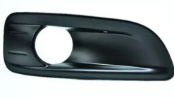 Grille calandre droite pour CITROËN C4 II ph.1 2010-2014 noire, trou antibrouillard pare chocs avant