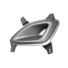 Grille calandre gauche pare chocs avant pour HYUNDAI I10, 2010-2013, noire, neuve
