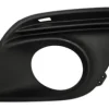 Grille calandre gauche pour VOLVO XC60 I phase 1, 2008-2013, noire, trou AB, pare chocs avant, Neuve