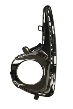 Grille calandre gauche pour TOYOTA YARIS III phase 3, 2017-2020, noire brillante, trou antibrouillard, pare chocs avant, Neuve