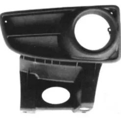 Grille de calandre avant droite pour FIAT PANDA II phase 2 2009-2012, avec trou, Neuve