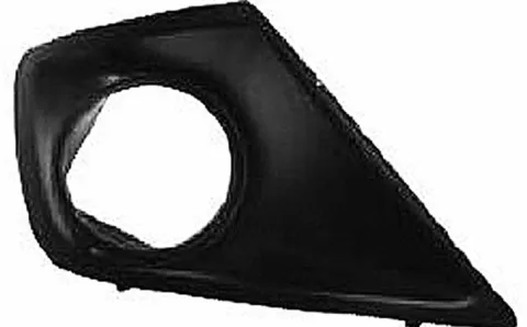 Grille de calandre droite pour PEUGEOT 207 phase 2, 2009-2012, noire, trou AB, pare chocs avant