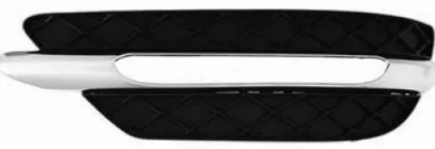 Grille de calandre droite pour MERCEDES (W204) CLASSE C ph. 2 2011-2014, trou antibrouillard, Neuve