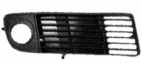 Grille de calandre droite pour AUDI A6 II ph. 2 2001-2004, trou antibrouillard, Neuve