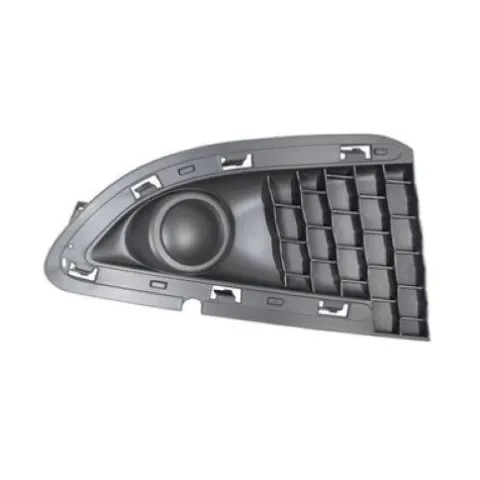 Grille de calandre droite pour LANCIA YPSILON II ph. 1 2011-2015 avec sièges antibrouillard fermée, noire, Neuve