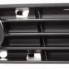 Grille de calandre droite pour AUDI A4 II 2000-2004, trou antibrouillard, fermé, Neuve