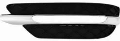Grille de calandre droite pour MERCEDES (W204) CLASSE C COUPE' depuis 2011, trou antibrouillard