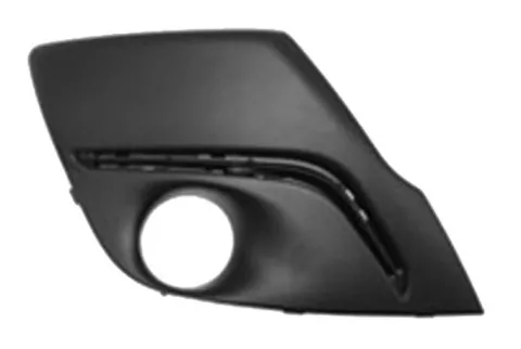 Grille de calandre droite pour PEUGEOT 107 phase 3, 2012-2014, noire, trou feu antibrouillard, pare