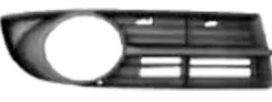 Grille de calandre droite pour VOLKSWAGEN TOURAN I ph.1, 2003-2006, noire, trou feu antibrouillard