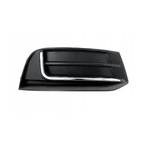 Grille de calandre droite pour AUDI A3 III phase 2 BERLINE/CABRIO 2016-2020, noire & chromée, Mod. DESIGN, Neuve