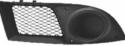 Grille de calandre droite pour FIAT DOBLO I phase 2, 2006-2010, noire, pare chocs avant, Neuve