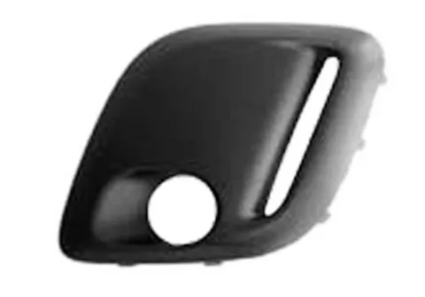 Grille de calandre gauche pour CITROËN C1 I ph.3, 2012-2014, noire, trous feux antibrouillard/Diurne