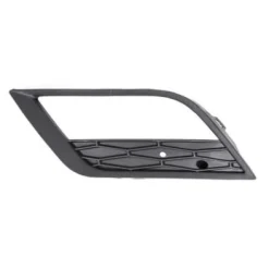 Grille de calandre gauche pour SEAT LEON III ph. 1 2013-2016, trou antibrouillard, noire, Neuve
