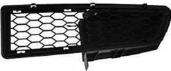 Grille de calandre gauche pour DACIA LOGAN I phase 1, 2005-2008, noire, pare chocs avant, Neuve