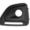 Grille de calandre gauche PEUGEOT 108 depuis 2014 >, trous feux diurne & antibrouillard, Neuve