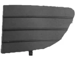 Grille de calandre gauche pour FIAT PUNTO EVO, 2009-2011, gris foncé, pare chocs avant, Neuve