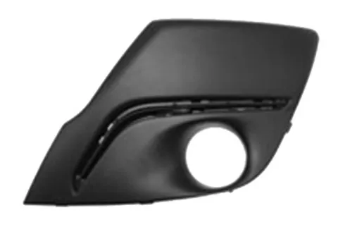Grille de calandre gauche pour PEUGEOT 107 phase 3, 2012-2014, noire, trou feu antibrouillard, pare