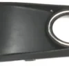 Grille de calandre gauche pour VOLKSWAGEN CADDY III ph.2, 2010-2015, noire avec contour chromé, trou feu antibrouillard, Neuve
