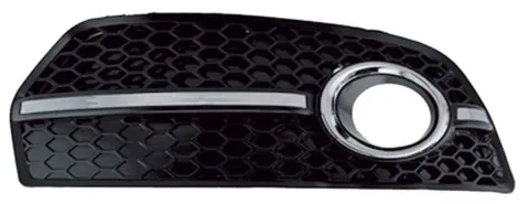 Grille de calandre gauche pour AUDI Q5 I ph. 1 2008-2012, chromé, trou antibrouillard, mod. S-Line, Neuve