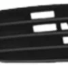 Grille de calandre gauche pour VOLKSWAGEN GOLF PLUS phase 1, 2005-2009, noire, pare chocs avant