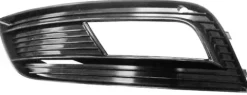 Grille de calandre gauche pour AUDI A4 IV ph. 2 2012-2015, trou antibrouillard, pare chocs