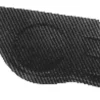 Grille de calandre inférieure droite pour RENAULT CLIO III ph.1, 2005-2009, noire, pare chocs avant