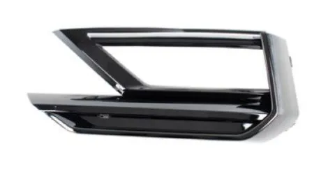 Grille de pare chocs avant gauche pour VOLKSWAGEN TIGUAIN R-LINE, 2016-2020, noire lisse, Neuve