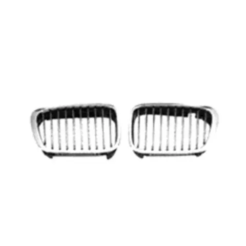 Grille de radiateur avant droite pour BMW Serie 3 E46 COUPÉ, 1999-2001, chromée, Neuve