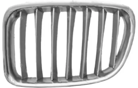 Grille de radiateur avant gauche pour BMW X1 E84 ph. 1 2009-2012, Chromé titane, Neuve